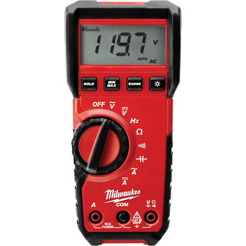 Digital Multimeter, AC/DC Voltage, AC/DC Current Mukwa Safety Services
