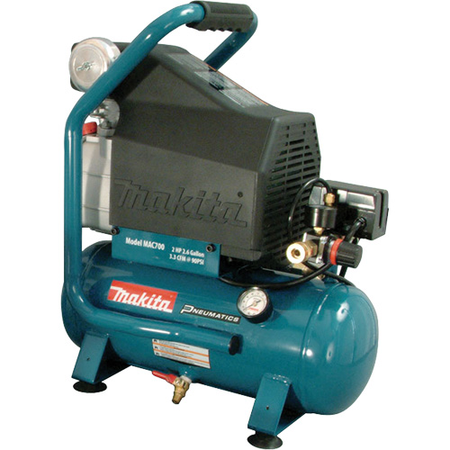 Compresseur d'air Big Bore, &eacute;lectrique, 2,6 gal. (3,2 gal. US), 130 PSI Mukwa Safety Services