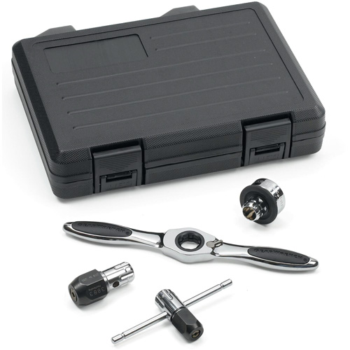 Ratcheting Tap & Die Drive Accessory Set, 5 Pieces Mukwa Safety Services
