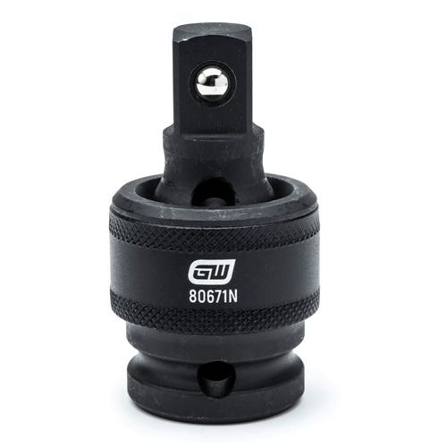 Universal Joint, Impact, 1/2" Drive, 1/2" Socket Mukwa Safety Services