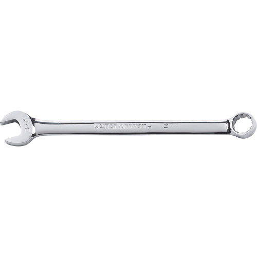 Long Pattern Combination Wrench, 12 Point, 3/4", Chrome/Polished Finish Mukwa Safety Services
