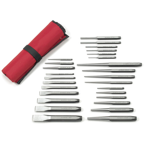 Punch & Chisel Set, 27 Pieces Mukwa Safety Services