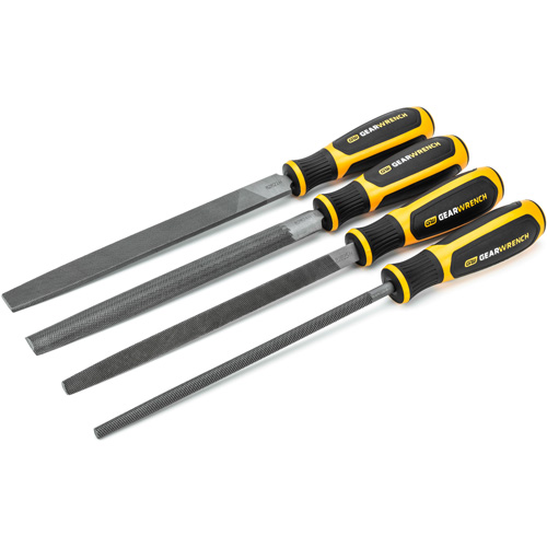 8" Bastard File Set, 4 Pcs Mukwa Safety Services