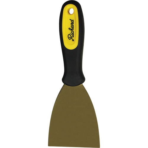 Grattoirs muraux rigides, Lame Laiton, Largeur 3", Manche Plastique Mukwa Safety Services