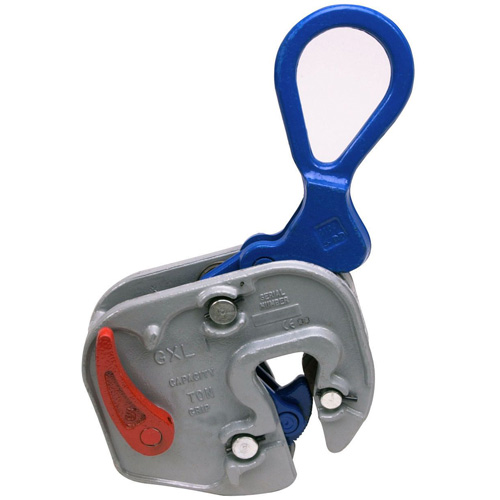 GXL Plate Clamp, 1000 lbs. (0.5 tons), 1/16" - 5/8" Jaw Opening Mukwa Safety Services