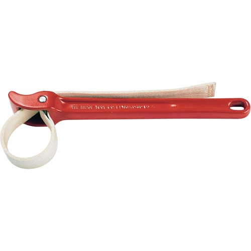 Strap Wrench No.5, 125 mm Pipe Capacity, 1-3/4" Strap Width, 29-1/4" Strap Length Mukwa Safety Services