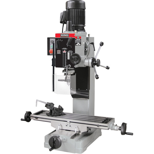 Gearhead Drilling Machine, 6 Speeds, 1-1/4" Drilling Capacity Mukwa Safety Services
