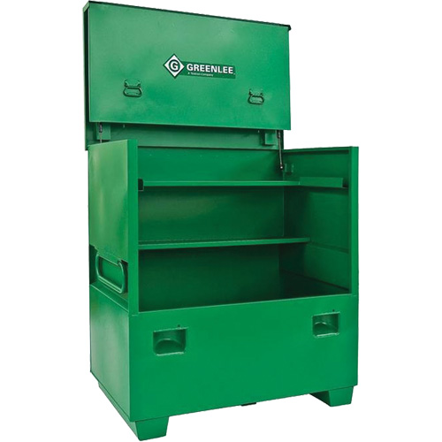 Coffre de chantier, 48" la x 30" p x Vert Mukwa Safety Services