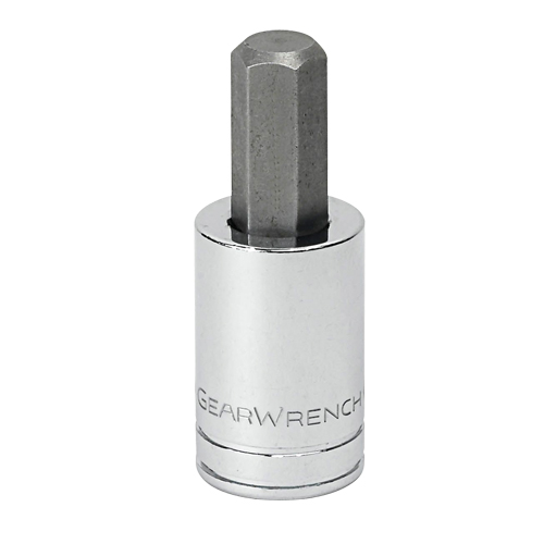 Hex Bit Socket, 1/16" x 1-17/32" L, 1/4" Drive Mukwa Safety Services