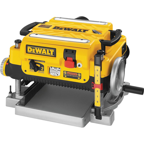 2-Speed Thickness Planer, 19-3/4" W x 22-1/2" L x 13-1/2" H, 20000 RPM No Load Speed Mukwa Safety Services