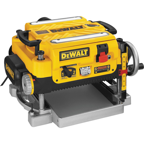 2-Speed Thickness Planer, 19-3/4" W x 22-1/2" L x 13-1/2" H, 20000 RPM No Load Speed Mukwa Safety Services