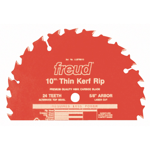 Lames de scie industrielle TCS - refente/coupe en travers &agrave; voie &eacute;troite, 8", 22 dents, Pour Bois Mukwa Safety Services