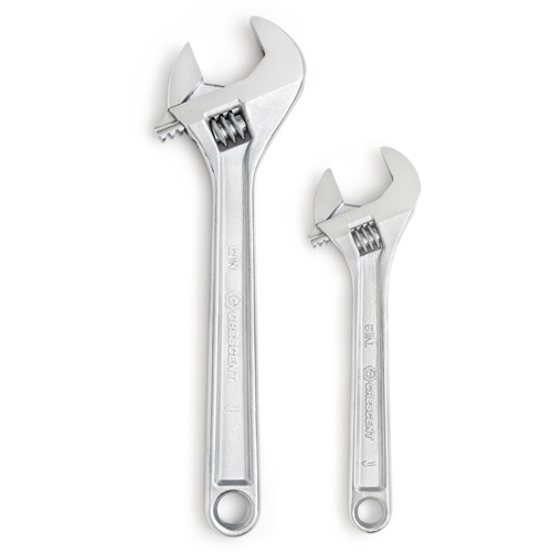 Wrench Set, Adjustable, 2 Pieces, Imperial and Metric Mukwa Safety Services