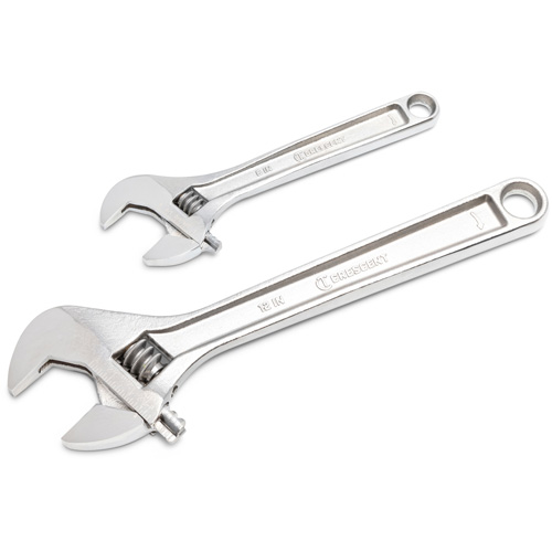 Wrench Set, Adjustable, 2 Pieces, Imperial and Metric Mukwa Safety Services