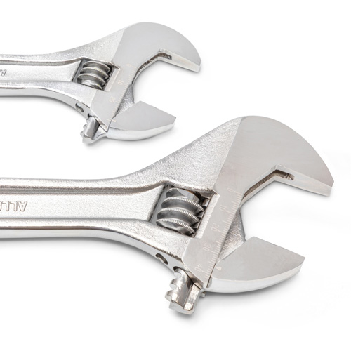 Wrench Set, Adjustable, 2 Pieces, Imperial and Metric Mukwa Safety Services