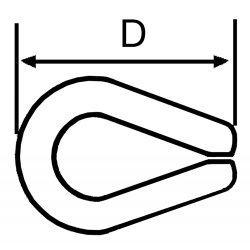 Wire Rope Thimble Mukwa Safety Services