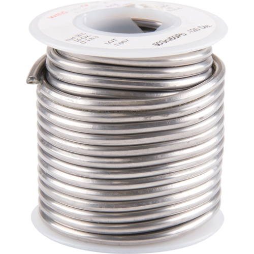 M&eacute;tal d'apport standard, &agrave; base de plomb, 50 % d'&eacute;tain, 50 % de plomb, &acirc;me Acide, dia. 0,125" Mukwa Safety Services