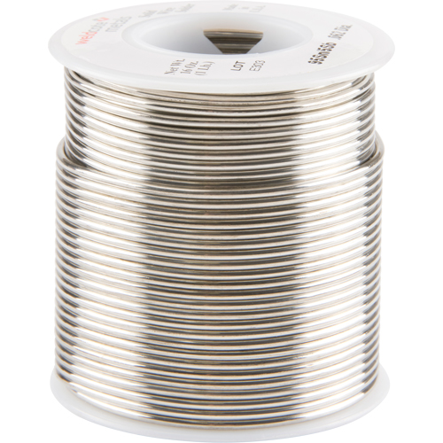 M&eacute;tal d'apport standard, Sans plomb, 95 % d'&eacute;tain, 5 % d'antimoine, &acirc;me Plein, dia. 0,0625" Mukwa Safety Services