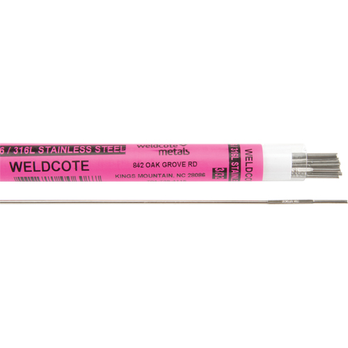 Baguettes pour soudage TIG en longueurs de 36", 3/32", Acier inoxydable Mukwa Safety Services