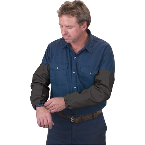 Flame Retardant Sleeves, 23" L, Black Mukwa Safety Services