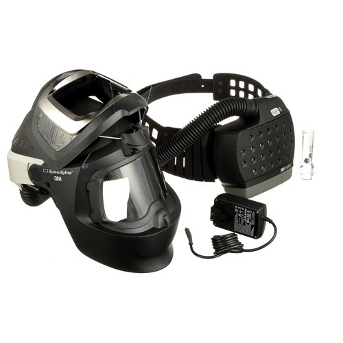 Adflo Powered Air Purifying Respirator, Welding Helmet, Lithium-Ion Battery Mukwa Safety Services