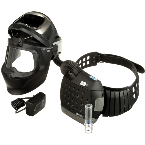 Adflo Powered Air Purifying Respirator, Welding Helmet, Lithium-Ion Battery Mukwa Safety Services