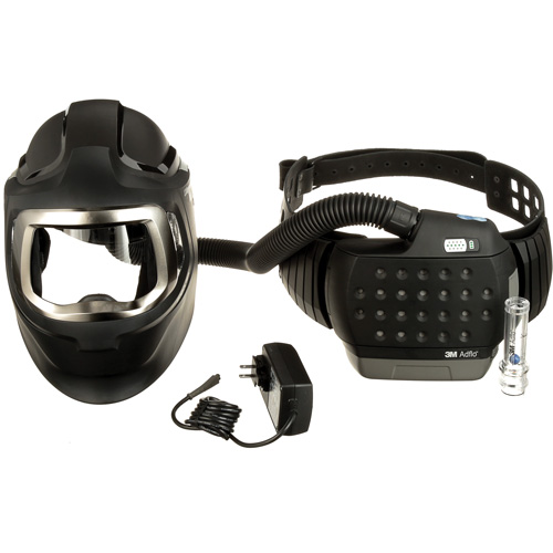 Adflo Powered Air Purifying Respirator, Welding Helmet, Lithium-Ion Battery Mukwa Safety Services