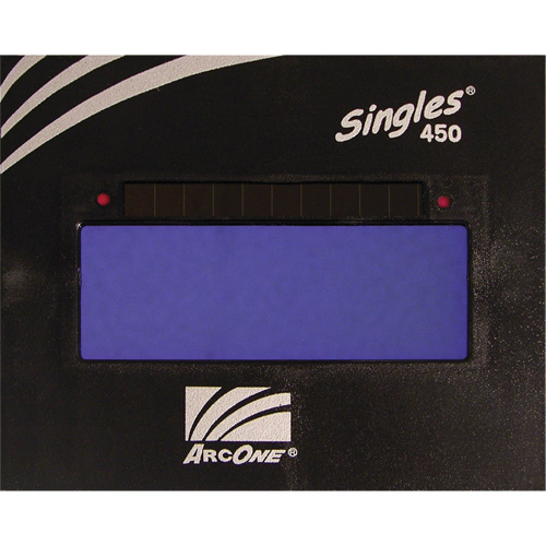 ArcOne&reg; Singles&reg; High Definition Auto-Darkening Welding Lens, 5" W x 4" H Viewing Area, For Use With ArcOne&reg; Mukwa Safety Services