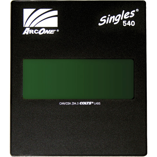 Lentille de soudage autoassombrissante haute d&eacute;finition ArcOne Singles, 5" la x 4" h Champ de vision, Pour utilisation avec ArcOne&reg; Mukwa Safety Services