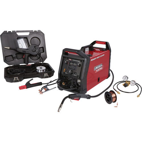 Soudeuse &agrave; proc&eacute;d&eacute; multiple POWER MIG 215 MPi One-Pak en aluminium, 120 V/230 V, 1 Ph, 60 Hz Mukwa Safety Services