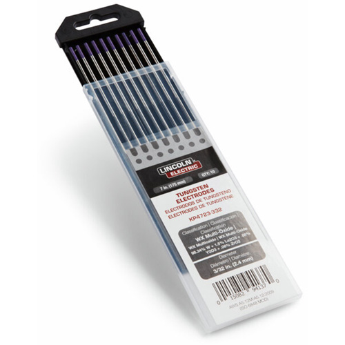 WX Multi-Oxide Premium Tungsten Electrode, 3/32" Dia. x 7" L Mukwa Safety Services