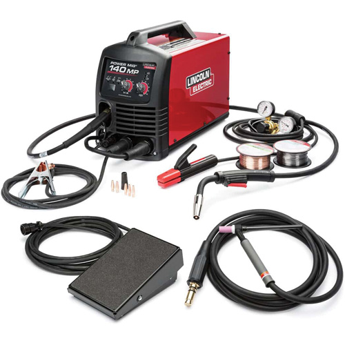 Soudeuse &agrave; proc&eacute;d&eacute; multiple One-Pak POWER MIG 140 MPi, 115 V, 1 Ph, 60 Hz Mukwa Safety Services