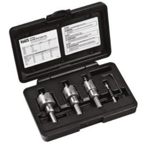 Carbide Hole Cutter Set with Heavy-Duty Carry Case, 4 Pieces Mukwa Safety Services