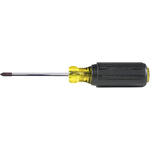 Phillips Screwdriver, #1, 6-3/4" L, Cushion Grip Handle Mukwa Safety Services