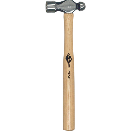 Ball Pein Hammer, 24 oz. Head Weight, Wood Handle Mukwa Safety Services