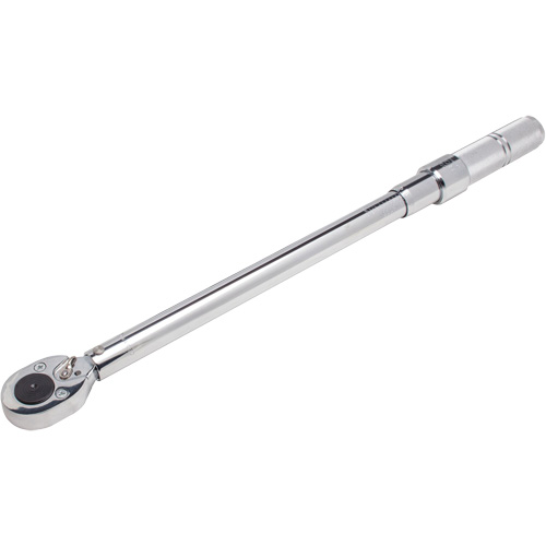Cl&eacute; dynamom&eacute;trique &agrave; microm&egrave;tre, Entraînement 1/2" carr&eacute;, 30-150 lb-pi Mukwa Safety Services