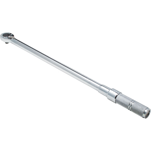 Cl&eacute; dynamom&eacute;trique microm&eacute;trique &agrave; cliquet, &agrave; cliquer, Entraînement 1/2" carr&eacute;, 50 - 250 lb-pi Mukwa Safety Services