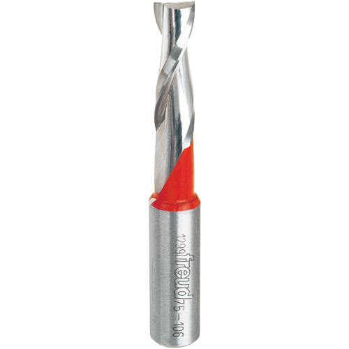 M&egrave;che &agrave; spirale, 3/8" dia., 1-1/4" Hauteur de carbure, 3" lo, 1/2" tige Mukwa Safety Services