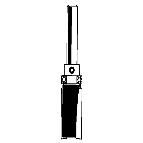 Router Bit - Top Bearing Flush Trim Bit Mukwa Safety Services