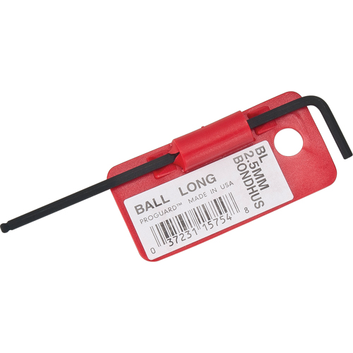 Balldrive Hex Key, 82 mm L, L Shape Mukwa Safety Services