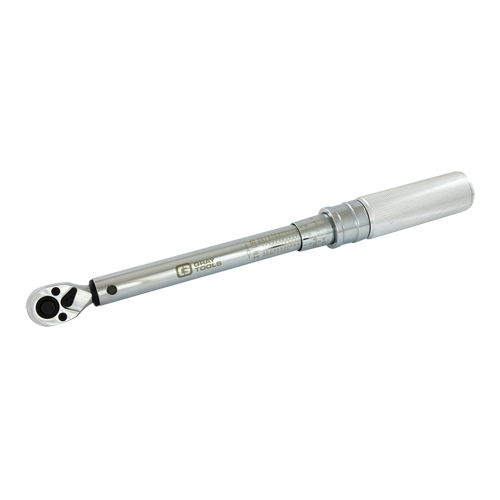 Heavy-Duty Micro-Adjustable Torque Wrench, Click, 1/2" Square Drive, 30 - 250 ft-lbs. Mukwa Safety Services