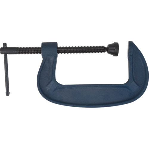 C-Clamp, 2" (51 mm) Capacity, 1-5/8" (41 mm) Throat Depth Mukwa Safety Services
