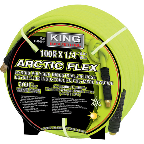 100' Hybrid Polymer Industrial Air Hose Mukwa Safety Services