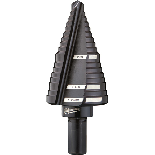 Foret &eacute;tag&eacute; no 11, 7/8" - 1-7/32", Acier rapide Mukwa Safety Services