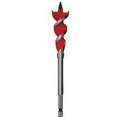 Speed Feed Wood Bit, 1/2", 6-1/2" Length, 1/4" Hex Shank Mukwa Safety Services