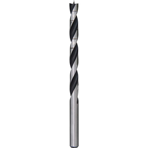 Brad Point Wood Bit, 1/4", 4" Length, 1/4" Shank Mukwa Safety Services