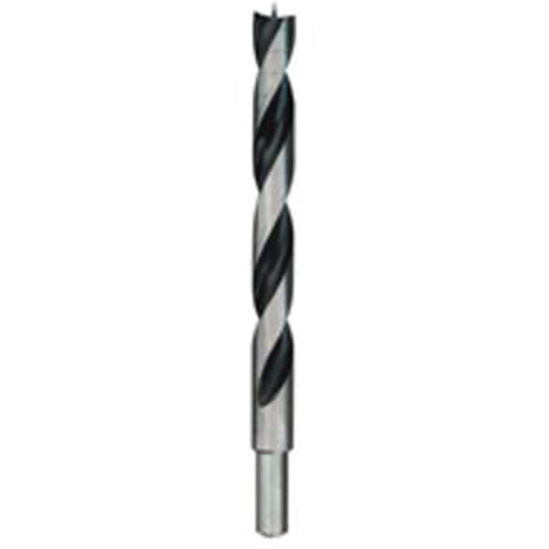 Brad Point Wood Bit, 7/16", 5-1/2" Length, 3/8" Shank Mukwa Safety Services