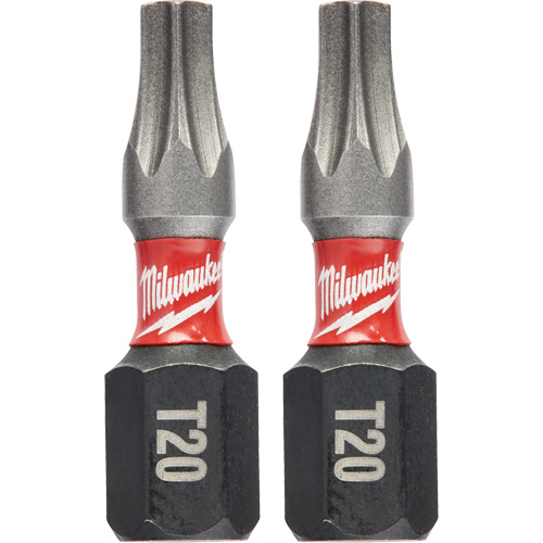 Shockwave Insert Bits, Torx, T-20, 1/4" Drive Mukwa Safety Services