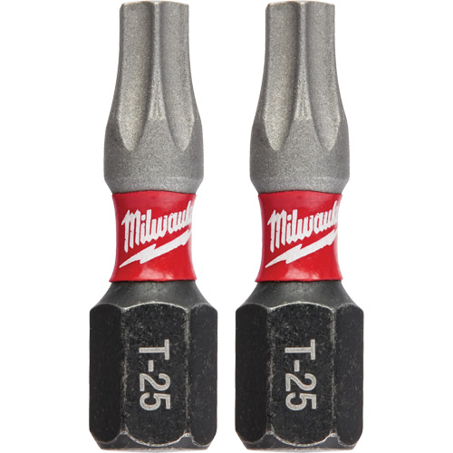 Shockwave Impact Insert Bits, Torx, T-25, 1/4" Drive Mukwa Safety Services