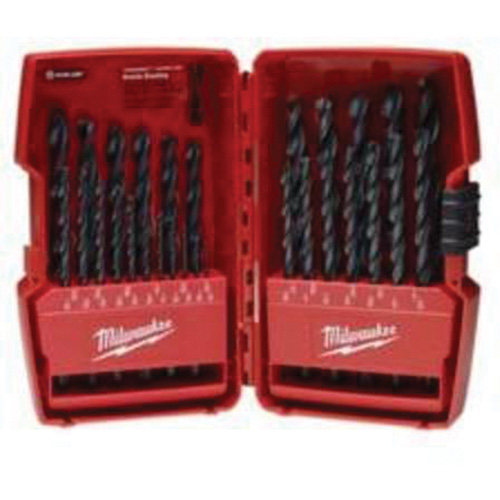 Jeu de forets &eacute;tag&eacute;s Thunderbolt, 29 morceaux, Acier rapide Mukwa Safety Services